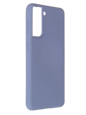 Чехол Pero для Samsung Galaxy S21 Liquid Silicone Grey PCLS-0037-GR (854693)