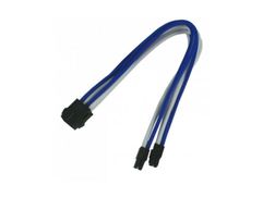 Аксессуар Удлинитель Nanoxia 8-pin EPS 30cm Blue-White NX8PV3EBW (846430)