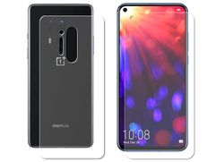 Гидрогелевая пленка LuxCase для OnePlus 8 Pro 0.14mm Front and Back Matte 86355 (860889)
