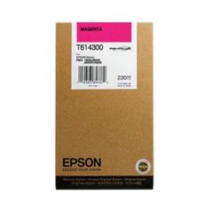 Картридж EPSON T6143, пурпурный [c13t614300] (806278)