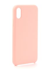 Аксессуар Чехол Krutoff для APPLE iPhone X Silicone Case Pink Sand 10817 (515968)