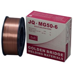 Golden Bridge проволока сварочная омедненная JQ.MG50-6 (ER70S-6)