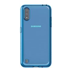 Чехол (клип-кейс) Samsung araree M cover, для Samsung Galaxy M01, синий [gp-fpm015kdalr] (1410854)