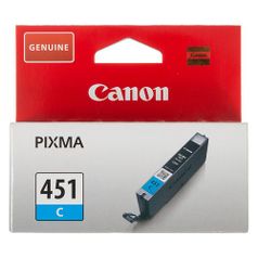Картридж Canon CLI-451C, голубой / 6524B001 (747104)