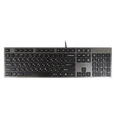 Клавиатура A4TECH KV-300H, USB, серый + черный (581997)