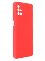 Чехол Pero для Samsung M51 Liquid Silicone Red PCLS-0043-RD (854567)