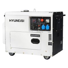 Дизельный генератор Hyundai DHY 6000SE, 230, 5.5кВт (1423512)