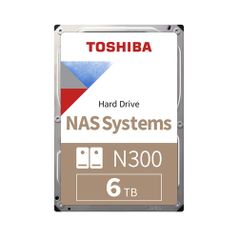 Жесткий диск Toshiba N300 HDWG460UZSVA, 6ТБ, HDD, SATA III, 3.5", BULK (1584344)