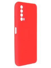 Чехол Pero для Huawei P Smart 2021 Liquid Silicone Red PCLS-0062-RD (854819)