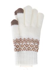 Теплые перчатки для сенсорных дисплеев Activ Fashion White 123216 (792141)