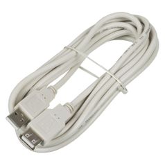 Кабель-удлинитель USB2.0 NINGBO USB A(m) - USB A(f), 3м, блистер [usb2.0-am-af-3-br] (841880)
