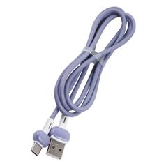 Кабель Redline Candy, USB Type-C (m) - USB (m), 1м, фиолетовый [ут000021997] (1433037)