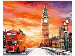 Картина по номерам Картина по номерам Greenwich Line Лондонский закат 40x50cm КХ_39223 (850834)