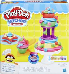 Делаем торт. Набор для лепки Play-Doh (3718)