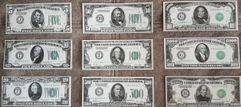 Качественные КОПИИ банкнот США Federal Reserve c В/З 1928 год. супер скидки!!!  