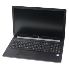 Ноутбук HP 15-da0073ur, 15.6", Intel Core i3 7020U 2.3ГГц, 4Гб, 500Гб, Intel HD Graphics 620, Windows 10, 4KH12EA, серый (1072959)