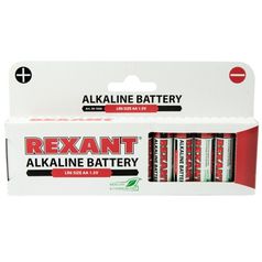 Батарейка AA - Rexant LR6 1.5V 2700 mAh 30-1026 (12 штук) (359299)