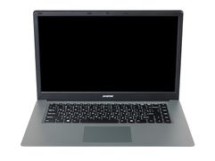 Ноутбук Digma EVE 15 C413 Dark Grey (Intel Celeron N3350 1.1 GHz/4096Mb/64Gb SSD/Intel HD Graphics/Wi-Fi/Bluetooth/Cam/15.6/1920x1080/Windows 10) (858202)