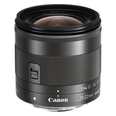 Объектив Canon 11-22mm f/4-5.6 EF-M IS STM, Canon EF-M, черный [7568b005] (493198)