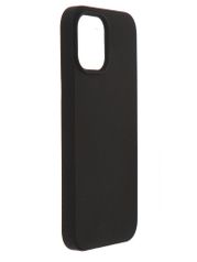 Чехол Deppa для APPLE iPhone 12 Pro Max Liquid Silicone Black 87709 (830422)