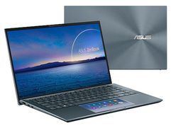 Ноутбук ASUS Zenbook 14 UX435EA-A5022R Pine Grey 90NB0RS1-M01150 Выгодный набор + серт. 200Р!!! (Intel Core i7-1165G7 2.8GHz/16384Mb/1024Gb SSD/Intel Iris Xe Graphics/Wi-Fi/Bluetooth/Cam/14.0/1920x1080/Windows 10) (842275)