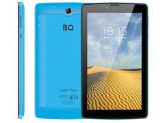 Планшет BQ 7038G Light Plus Blue (Unisoc SC7731E 1.3GHz/2048Mb/16Gb/3G/Wi-Fi/Bluetooth/GPS/Cam/7.0/1024x600/Android) (681416)