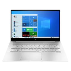 Ноутбук HP Envy 17-ch0015ur, 17.3", IPS, Intel Core i7 1165G7 2.8ГГц, 32ГБ, 1ТБ SSD, NVIDIA GeForce MX450 - 2048 Мб, Windows 10, 4L5R7EA, серебристый (1550133)