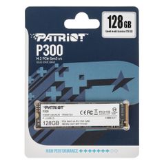 SSD накопитель Patriot P300 P300P128GM28 128ГБ, M.2 2280, PCI-E x4, NVMe (1383090)