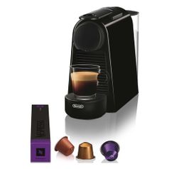 Капсульная кофеварка DELONGHI Nespresso Essenza mini Bundle EN85.B, 1150Вт, цвет: черный [0132191762] (1096092)