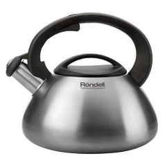 Металлический чайник RONDELL 087, 2.4л, стальной [0087-rd-01] (491730)