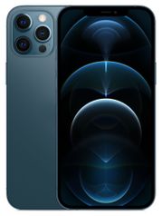Сотовый телефон APPLE iPhone 12 Pro Max 256Gb Pacific Blue MGDF3RU/A Выгодный набор для Selfie + серт. 200Р!!! (823543)