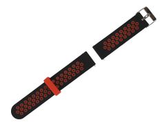 Аксессуар Ремешок Red Line для Xiaomi Amazfit Bip/GTS 20mm Silicone Black-Red УТ000020335 (724433)