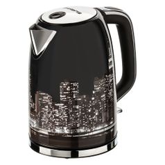Чайник электрический POLARIS PWK 1762CA City, 2200Вт, черный и рисунок (1156830)