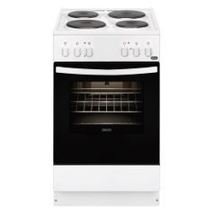 Электрическая плита ZANUSSI ZCE9540G1W, эмаль, белый (283567)