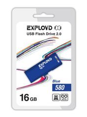 USB Flash Drive 16Gb - Exployd 580 EX-16GB-580-Blue (291016)