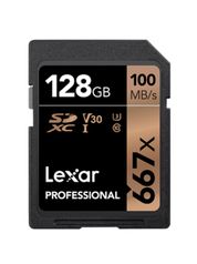Карта памяти 128Gb - Lexar Micro Secure Digital XC 667X Class 10 U3 V30 LSD128B667 (810197)