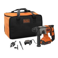 Перфоратор BLACK+DECKER BCD900D1S-QW Li-Ion (1400992)