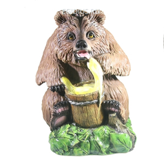 Фигура декоративная "Медведь с медом большой"L35W37H45см (51320)