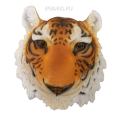 Фигура декоративная садовая Голова тигра навесная L34W35H23.5 см (25328)