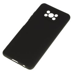 Чехол (клип-кейс) DF poOriginal-02, для Xiaomi Poco X3/X3 Pro, черный [df pooriginal-02 (black)] (1436997)
