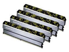 Модуль памяти G.Skill Sniper X DDR4 DIMM 2400MHz PC4-19200 CL17 - 32Gb KIT (4x8Gb) F4-2400C17Q-32GSXK (585638)