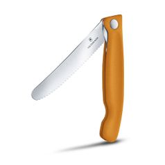 Нож кухонный Victorinox Swiss Classic (6.7836.F9B) стальной для овощей лезв.110мм серрейт. заточка о (1406473)