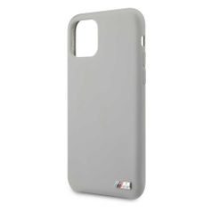 Чехол (клип-кейс) BMW Silicon case, для Apple iPhone 11 Pro Max, серый [bmhcn65msilgr] (1187050)