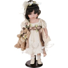 Кукла фарфоровая высота=48 см.  (16537)