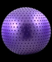 Мячи гимнастические STARFIT Мяч гимнастический массажный GB-301 65 см, антивзрыв, фиолетовый (4953588)
