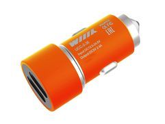 Зарядное устройство WIIIX 2xUSB 2.4A Orange UCC-2-36 (844174)
