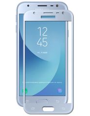 Аксессуар Защитное стекло Mobius 3D Full Cover для Samsung Galaxy J3 2017 Blue (493419)