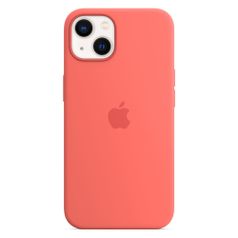 Чехол (клип-кейс) Apple Silicone Case with MagSafe, для Apple iPhone 13, розовый помело [mm253ze/a] (1603677)