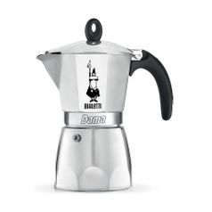 Кофеварка Bialetti Dama 0.24л алюминий серебристый (2153) (1513199)