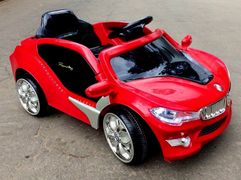 Детский электромобиль BMW O002OO VIP красный